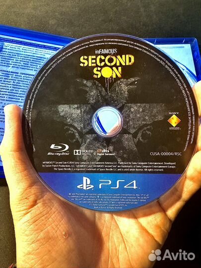 Infamous Второй сын ps4