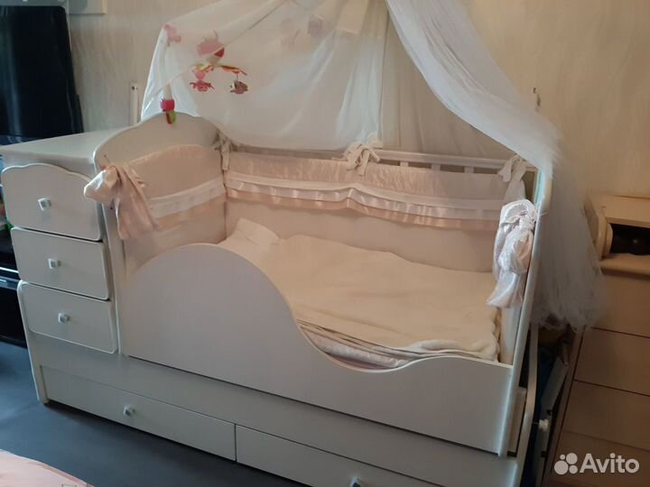 Бортики на кроватку детскую