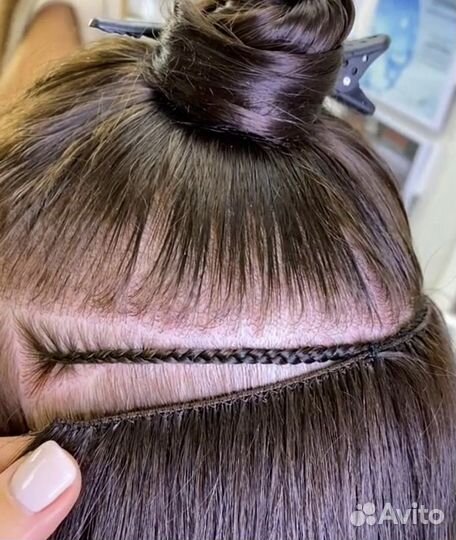 Голливудское наращивание волос,наращивание волос