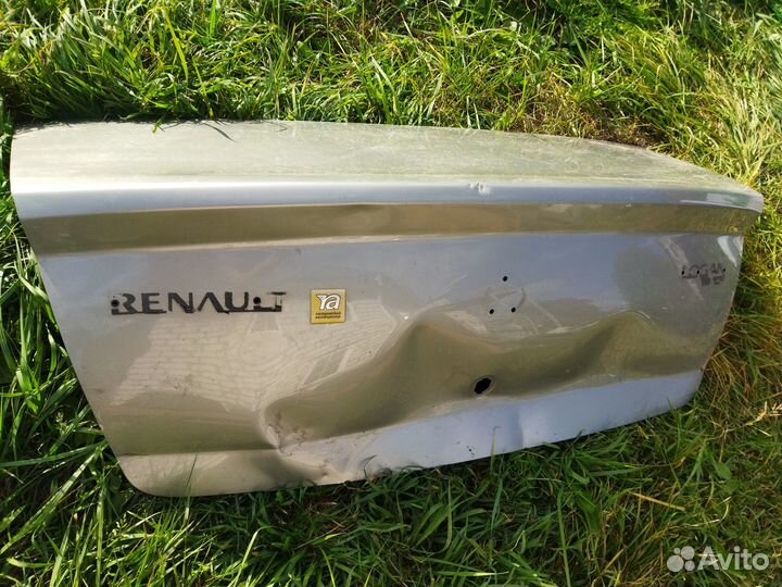 Крышка багажника renault logan 1 рестайлинг