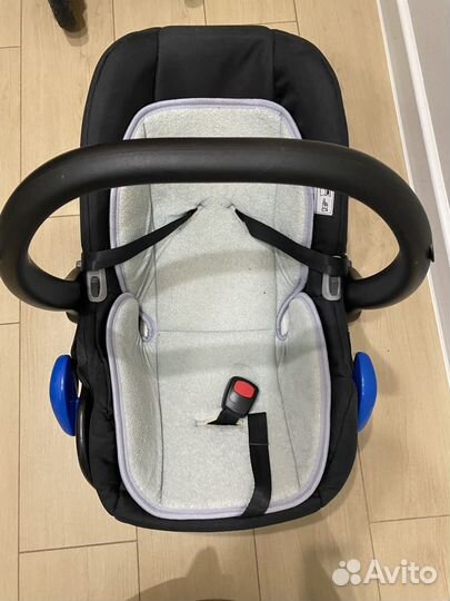 Детская коляска 3 в 1 Camarelo Zeo экокожа