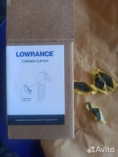 Заглушки уголки для lowrance elite FS