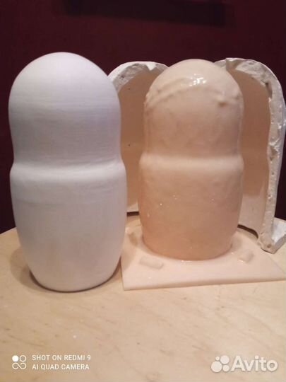 Изготовление силиконовых форм и литье гипса