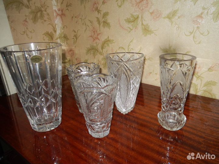 Хрустальные вазы