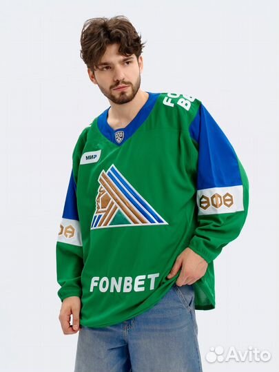 Игровой хоккейный свитер хк Салават Юлаев