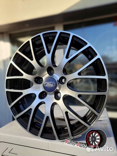 Диски Ford r16 5x108 чёрный с проточкой