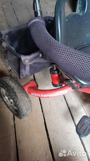 Велосипед детский трёхколёсный