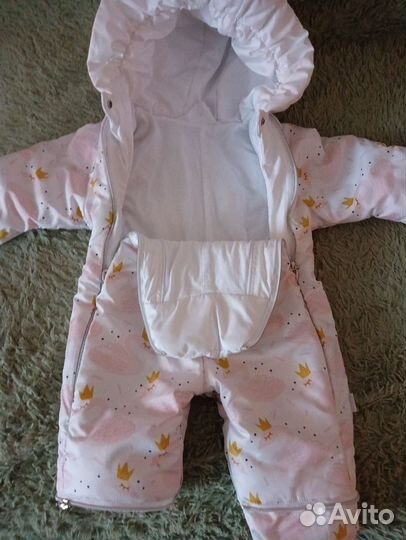 Зимний комбинезон для девочки