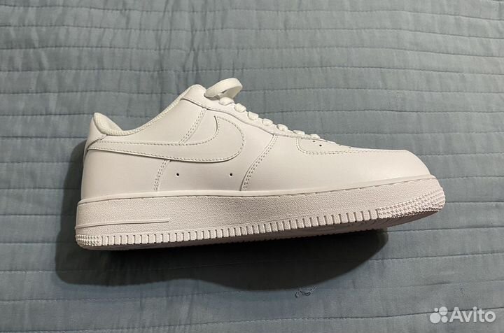 Nike Air Force 1 All White Белые Оригинал