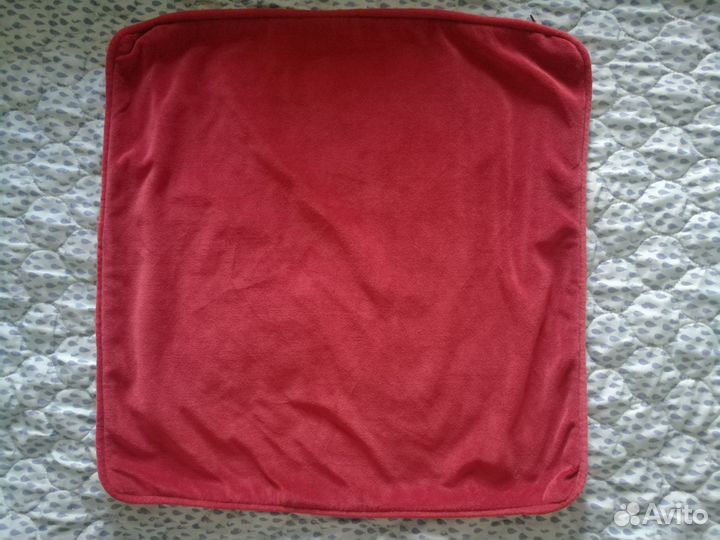 Наволочка декоративная 45х45см, б/у, amo la casa