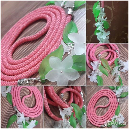 Жгуты из бисера