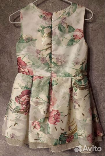 Платье нежное с балеро 104