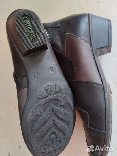 Ботильоны женские 37 размер натуральная кожа