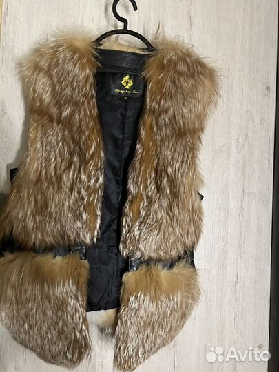 Жилетка из лисы