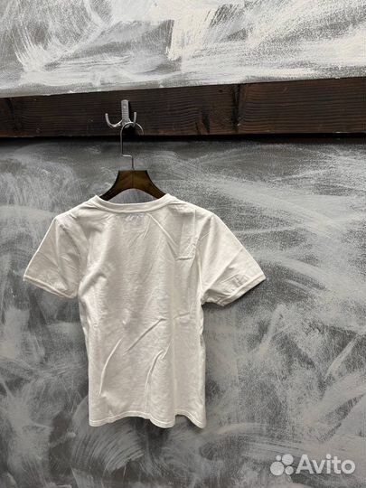 Футболка Mowalola White Logo Classic Оригинал