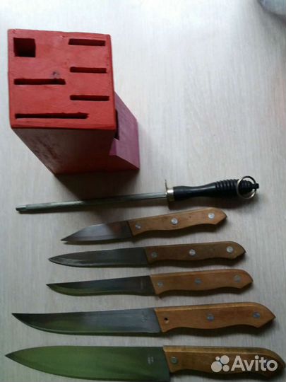 Ножи с подставкой
