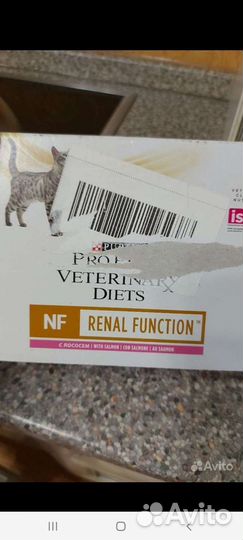 Purina NF с лососем для кошек