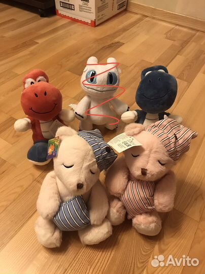 Мягкие игрушки новые