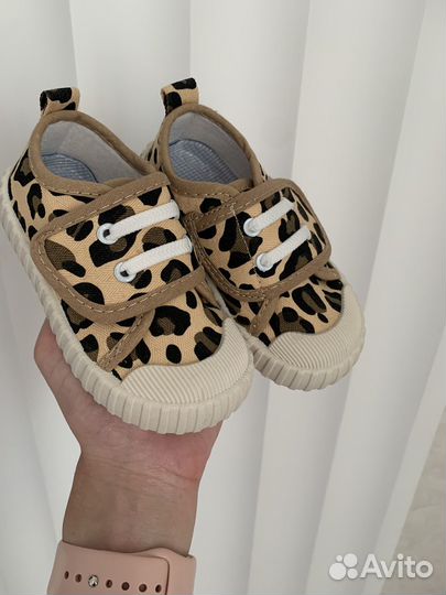 Кеды детские текстильные новые 23