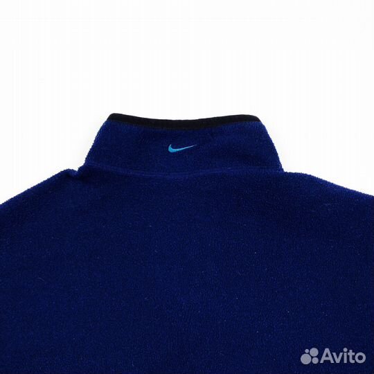 Vintage Nike Asymmetric Logo Q Zip Fleece