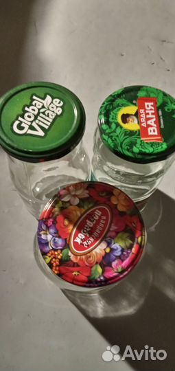 Банки стеклянные