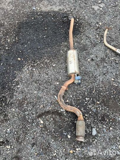 Резонатор глушителя Citroen C5 X7 EP6 turbo