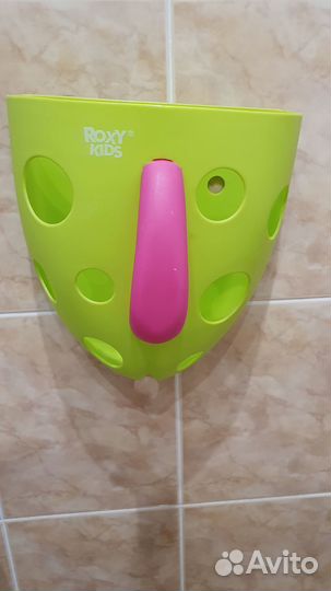 Органайзер для хранения игрушек в ванной