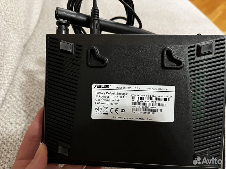 Wi Fi роутер Asus