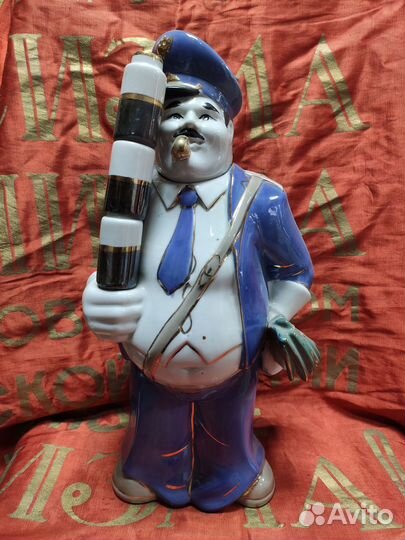 Статуэтка Штоф Фарфор дпс гаи 3 стопки