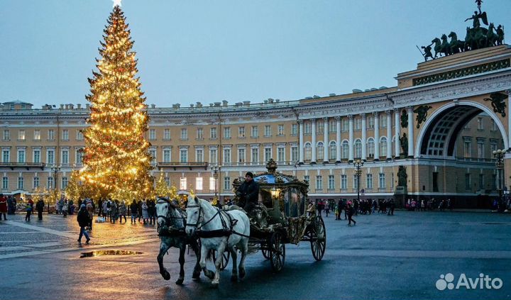 Поездка Санкт-Петербург Новый год на 5 нч