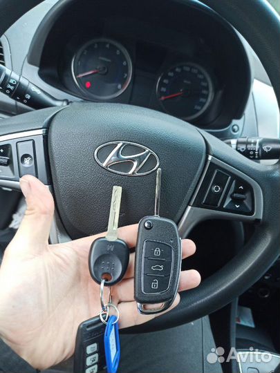 Ключ Hyundai Solaris Солярис Хендай RKE-4F08