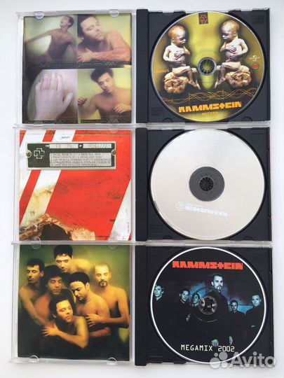 CD диски Rammstein Рамштайн
