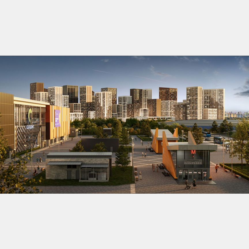 2-к. квартира, 54 м², 21/21 эт.