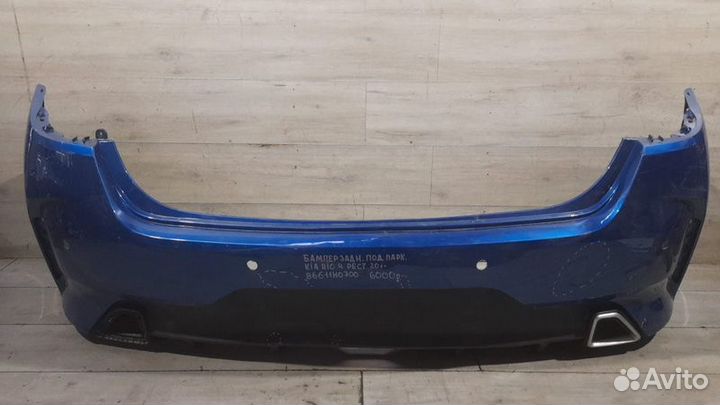 Бампер задний под парктроники задний Kia Rio 4 С