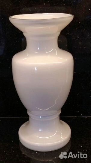 Ваза до 1917 г двухслойное стекло Ключинский завод