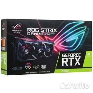 Видеокарта asus RTX 3060 12GB