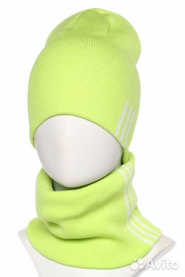 Комплект шапка и шарф снуд