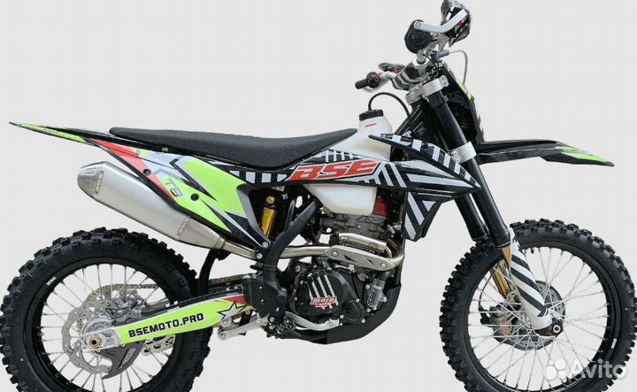 Эндуро / кроссовый мотоцикл BSE T8 Green Twister