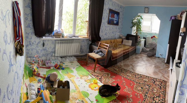 2-к. квартира, 47,5 м², 2/2 эт.