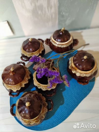 Керамические горшки для запекания