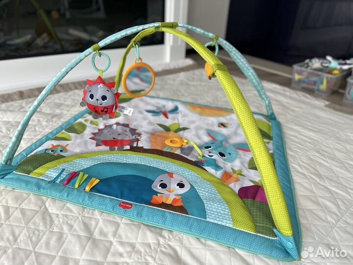 Развивающий коврик tiny love солнечная полянка