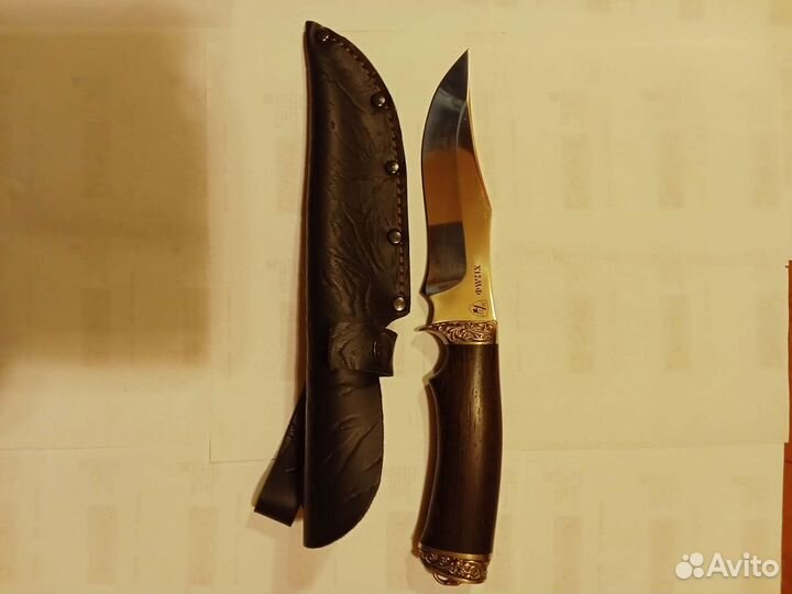 Нож охотничий, ручной работы