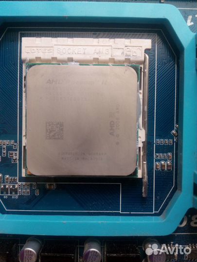 Мат. плата с процессором AMD Phenom II x2 550