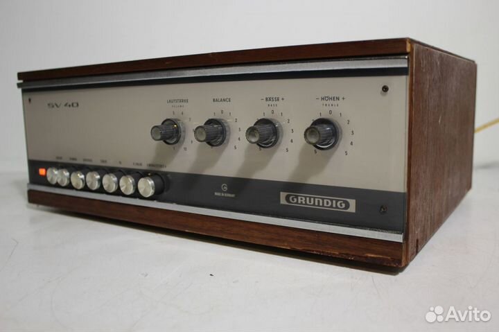 Grundig SV40 Стерео Усилитель Germany