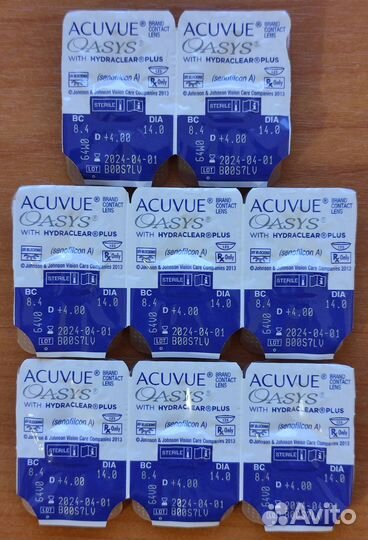 Acuvue Oasys +4