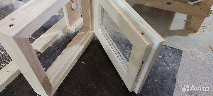 Деревянные окна со стеклопакетом