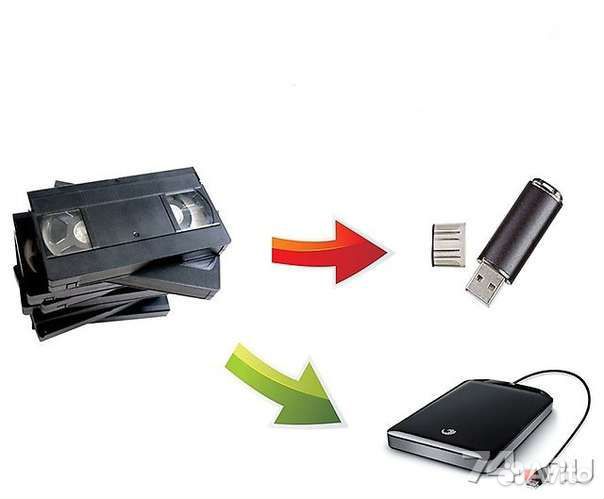 Оцифровка видеокассет VHS-VHS-C-Hi8