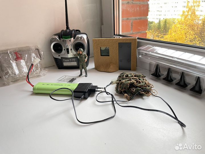 Танк Т-72 с радиоуправлением от Деагостини