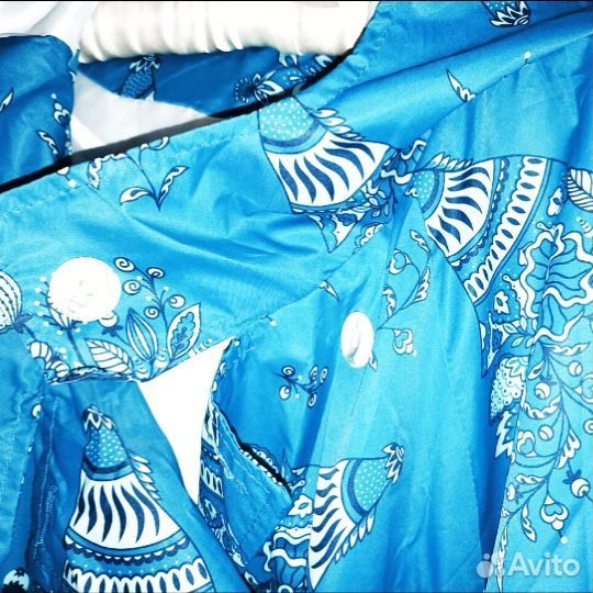 Плащ с капюшоном 62-64