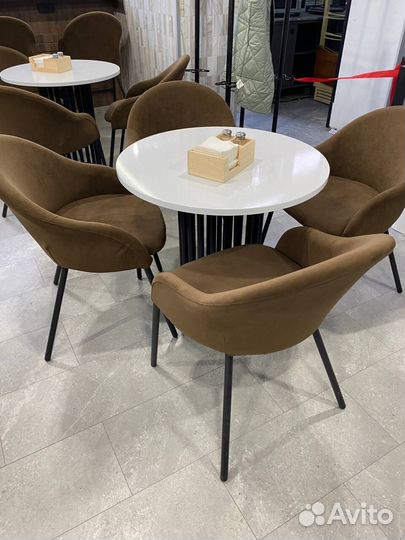 Mягкий велюровый стул Фешен / Кресло / лот qmdnf 7